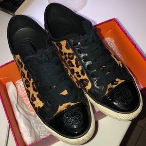 Tory Burch leopard sneakers